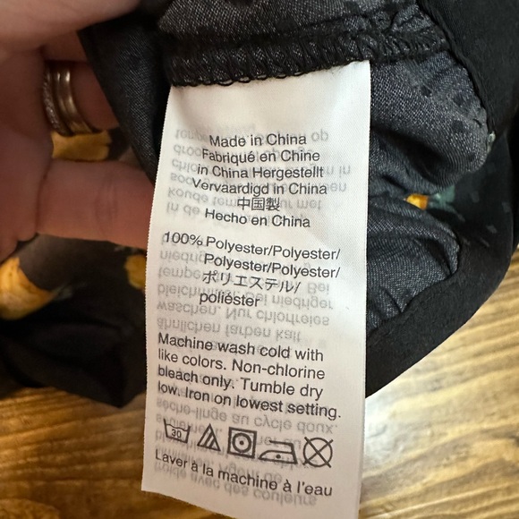 Madewell Floating Florets Floral Wrap Tie Top Sz small - Picture 7 of 10